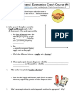 Crash Course Economics 4 Supply and Demand