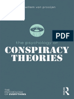 (The Psychology of Everything) Jan-Willem Van Prooijen - The Psychology of Conspiracy Theories-Routledge - Taylor & Francis Group (2018)