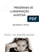 PCA - PROGRAMA DE CONSERVAÇÃO AUDITIVA - Fabiane