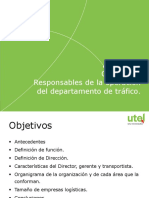 Semana 3 Responsables de La Operación Del Departamento de Tráfico