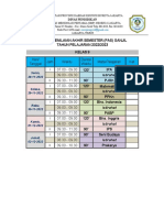 Jadwal PAS Kls 9