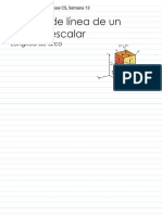 Semana 13 Integral de Linea de Una Función Escalar