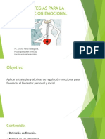 Estrategias de Autorregulación Emocional - PsSFano.