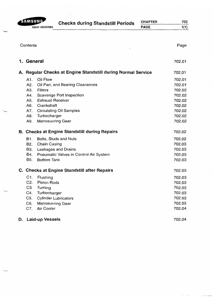 702) Checks Durining Standstill Periods PDF