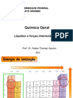 Aula 07 - Líquidos e Forças Intermoleculares