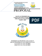 Proposal Fasilitasi Kesenian 2020 SMK Plus AlFalah Biru Soft File