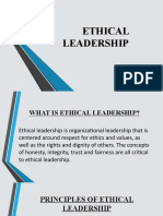 Ethical Leadership