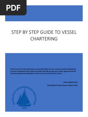 Guide to Vessel Chartering
