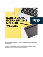 Rahsia Jana Extra Income Melalui Website Baru