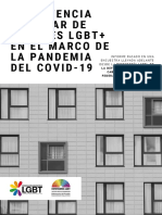 Informe de Encuesta Convivencia Familiar de Jóvenes LGBT+ en El Marco de La Pandemia Del Covid-19