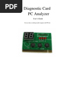 Diagnostic Card - User's Guide