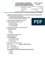 PH Tematik Tema 4 Subtema 2 Kelas 1