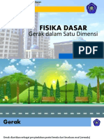 Materi 3 Gerak Dalam Satu Dimensi