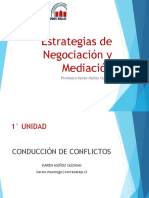 Estrategias de negociación y mediación