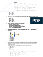 Butir Soal Penjasorkes Kelas Xi