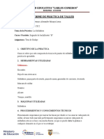 Informe de Práctica 2022 La Soldadura