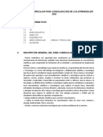 Programa Curricular para La Consolidacion de Los Aprendizajes 1 Vii Ciclo