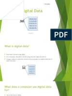 Lesson (1) Digital Data