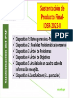 Plantilla Sustentación PF 2022 2 IDSR