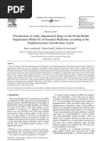 Download Classification of Orally Administered Drugs on the World Health Organization Model List of Essential Medicines According to the Bio Pharmaceutics Classification System by Erel AR SN61405598 doc pdf