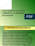 La Ley Contra Los Ilicitos Cambiarios Y El Mercado Asegurador