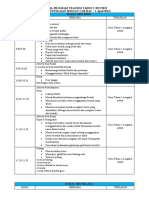 Jadual Transisi Minggu 2 SKN