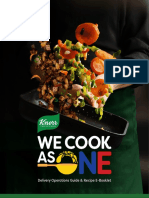 We Cook As One Recipe E-Booklet and Food Delivery Guide