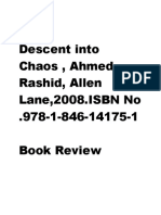 Descent Into Chaos by Ahmad Rashid Revie