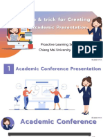 Tip Trick For Creating Academic Presentation