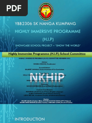 Ybb2306 Sk Nanga Kumpang Showcase School Project
