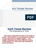 Overview of The Tenses (Explanation)