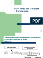 Properties of Ionic and Covalent Compounds