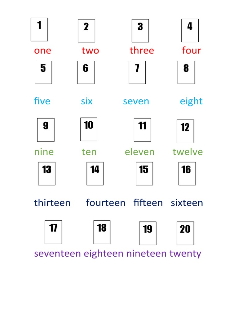 One Two Three Four | PDF