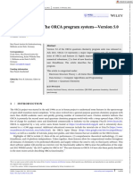 WIREs Comput Mol Sci - 2022 - Neese - Software Update the ORCA Program System Version 5 0