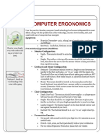 Computer Ergonomics Tips