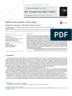 Failure Analysis Ti-6al-4v Alloy Pedicle Screw Rupture