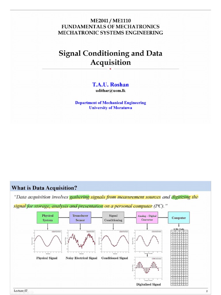 Signal Conditioning PDF
