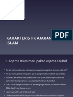 Karakteristik Ajaran Agama Islam