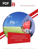 131 Documentation Hierarchy Based On Iso 14001