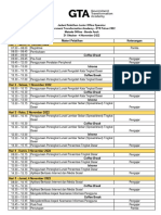 Jadwal JOO Offline Banda Aceh 2022