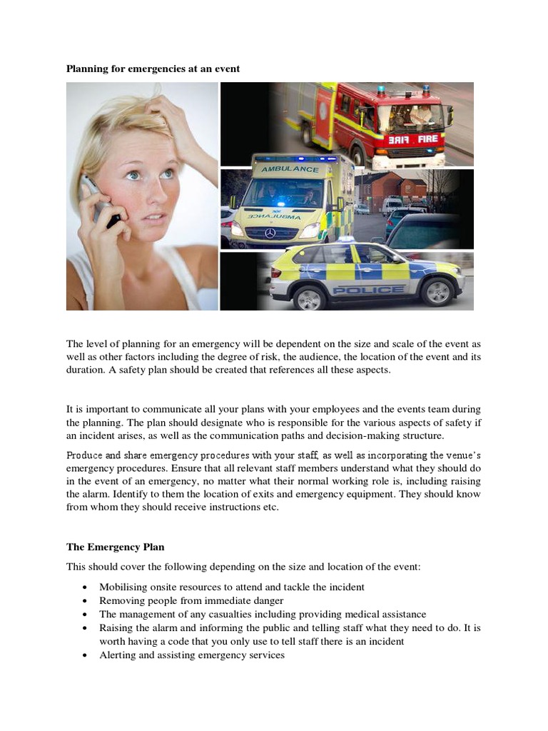Emergency Procedures PDF