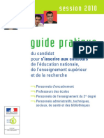 Guide Du Candidat Aux Concours de l Education Nationale 65337
