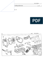 Removing, Installing Cylinder Head: ENGINE 605, 606 in MODEL 724 ENGINE 606.961 in MODEL 140 ENGINE 604, 605 in MODEL 202