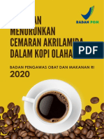 Pedoman Menurunkan Cemaran Akrilamida Dalam Kopi Olahan