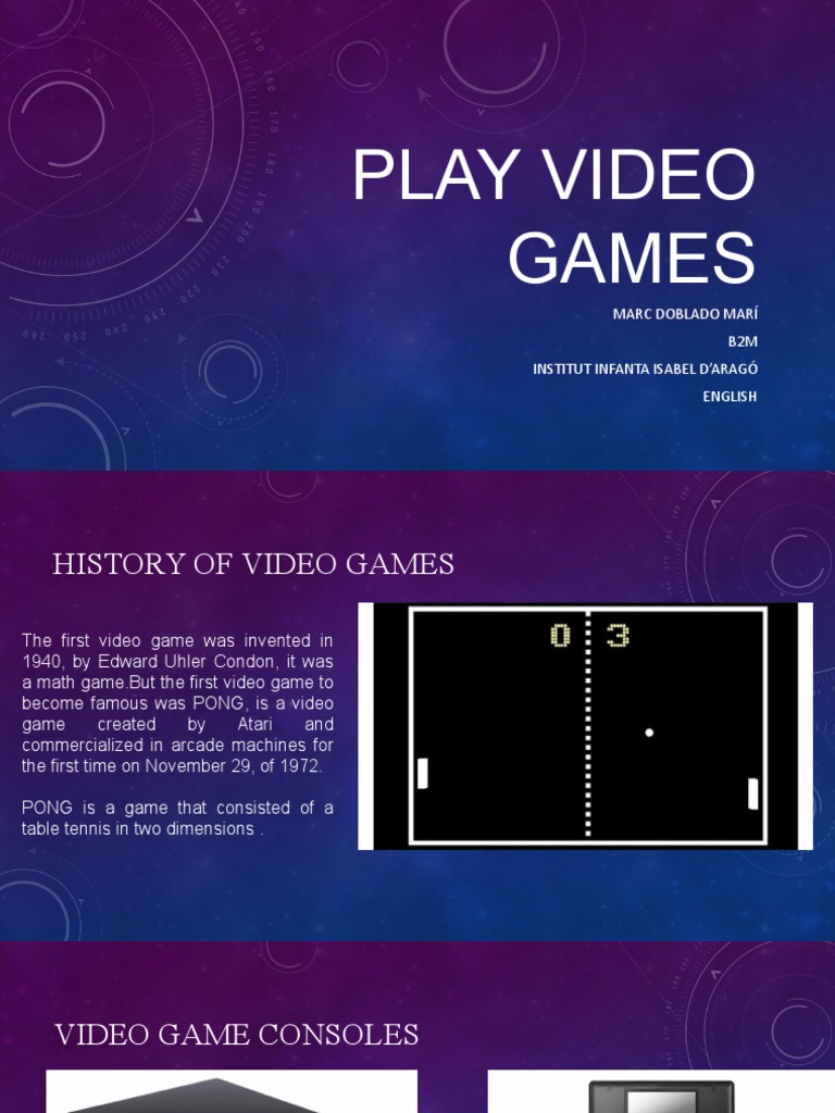 Play Video Games PDF