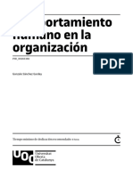 Comportamiento Humano en La Organización (PID - 00265368)