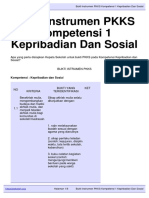 Bukti Instrumen PKKS Kompetensi 1 Kepribadian Dan Sosial