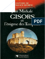 Markale Jean - Gisors Et L'énigme Des Templiers