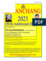 KP Panchang2023