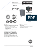 Ca and CH Series: Product Specifications